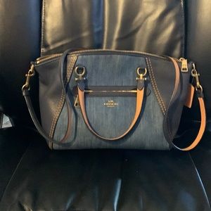Coach Denim Prairie Bag